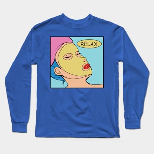 Relax Pop Art - Pop Art Ave Long Sleeve T-Shirt